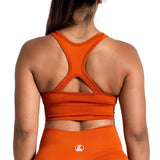 Vibe - Sports Bra (Burnt Orange)