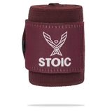 Stoic Wrist Wraps - Maroon (IPF Approved)