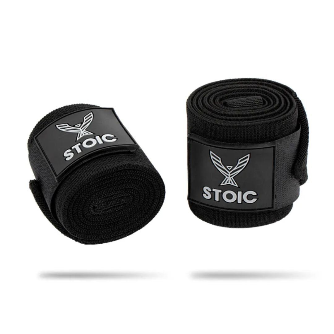 Stoic Wrist Wraps - Black (IPF Approved)
