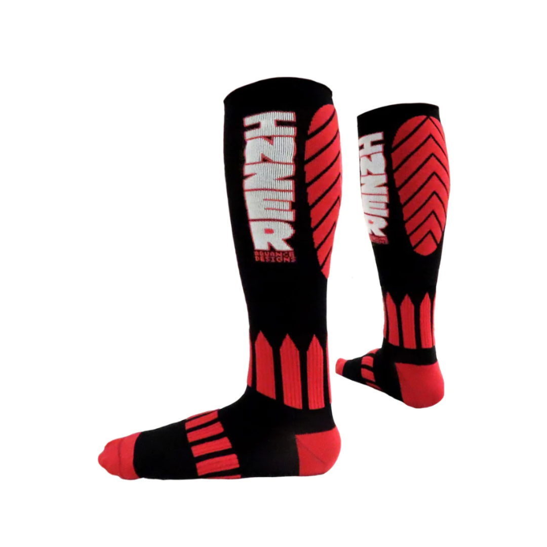 Power Deadlift Socks (Black/ Red)