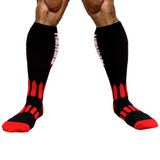 Power Deadlift Socks (Black/ Red)