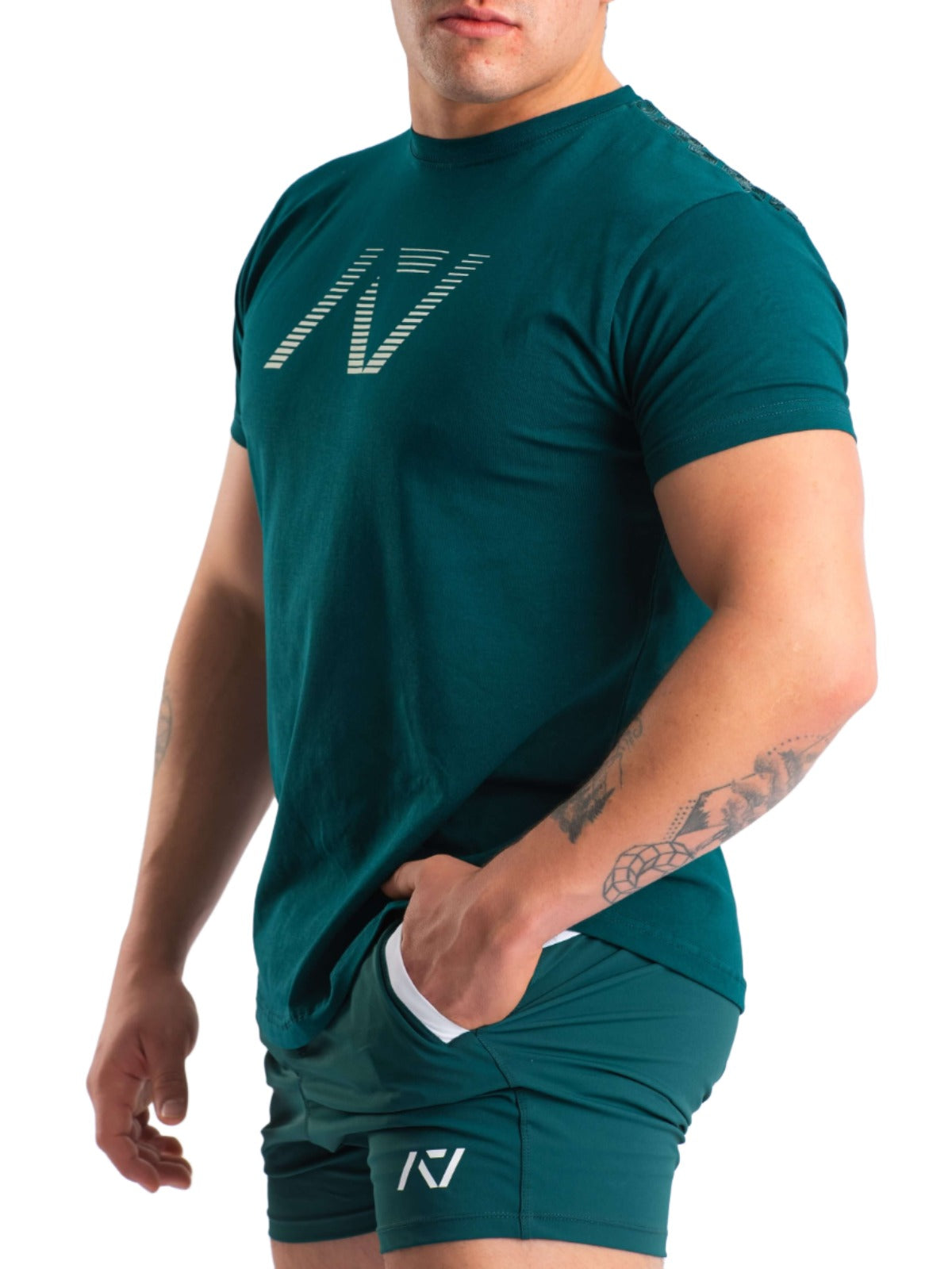 Emerald Kinetic Bar Grip Men's Shirt