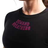 DG23 Flamingo Women's Meet Crop Tshirt