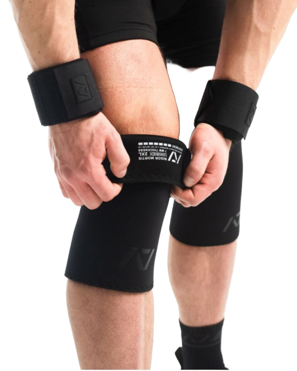 Hourglass Knee Sleeves - Stealth - Rigor Mortis (IPF Approved)