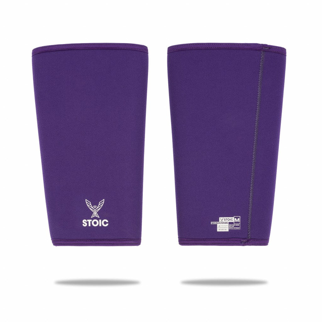 Stoic Knee Sleeves - Purple (IPF Approved)