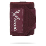 Stoic Wrist Wraps - Maroon (IPF Approved)