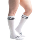 A7 Deadlift Socks (Domino White)