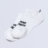 A7 apparel A7 Ankle Socks (White)