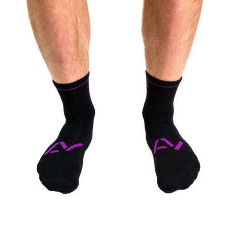 A7 Crew Socks (Purple)