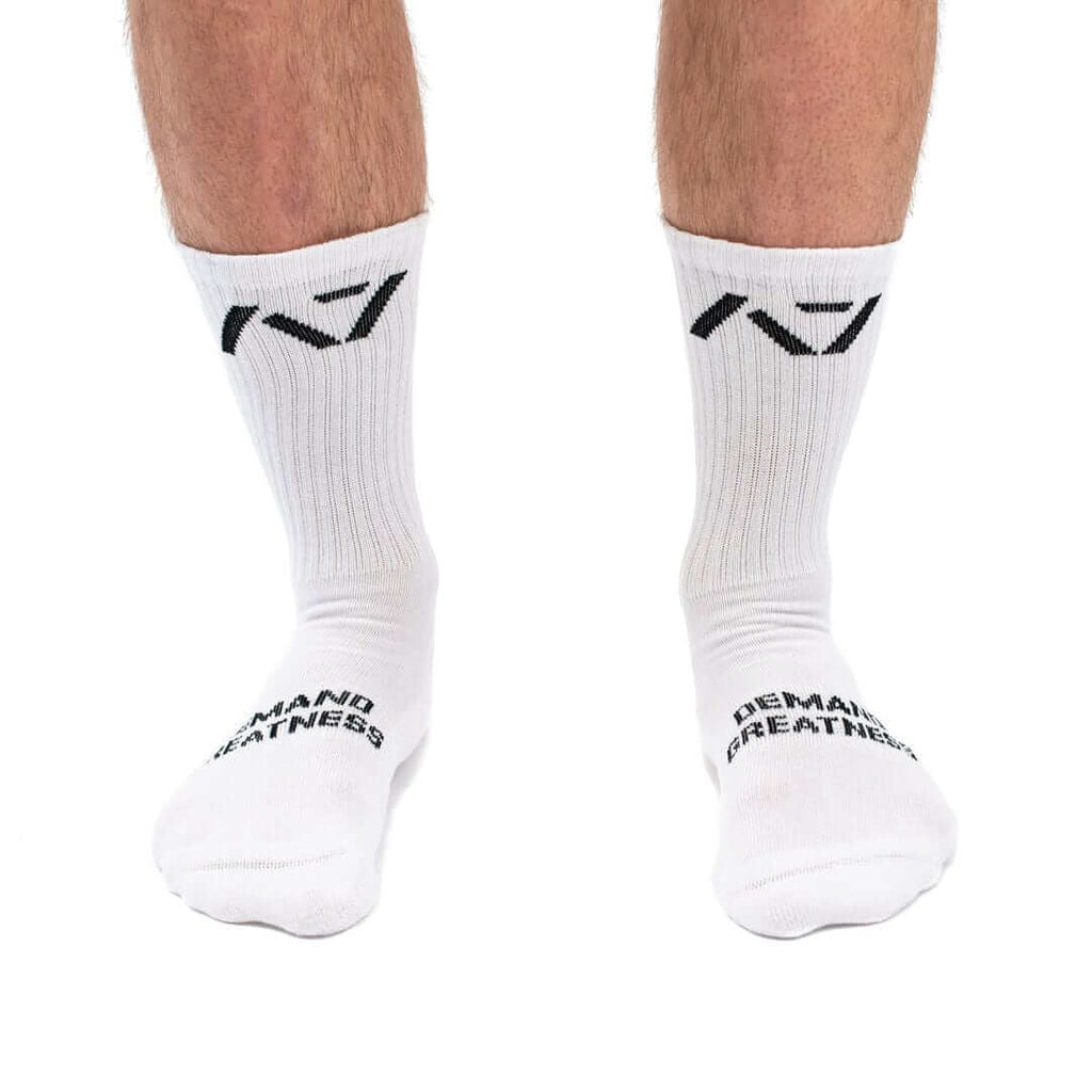 A7 Crew Socks (White)