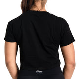 Crop Tshirt, Womens (Black)